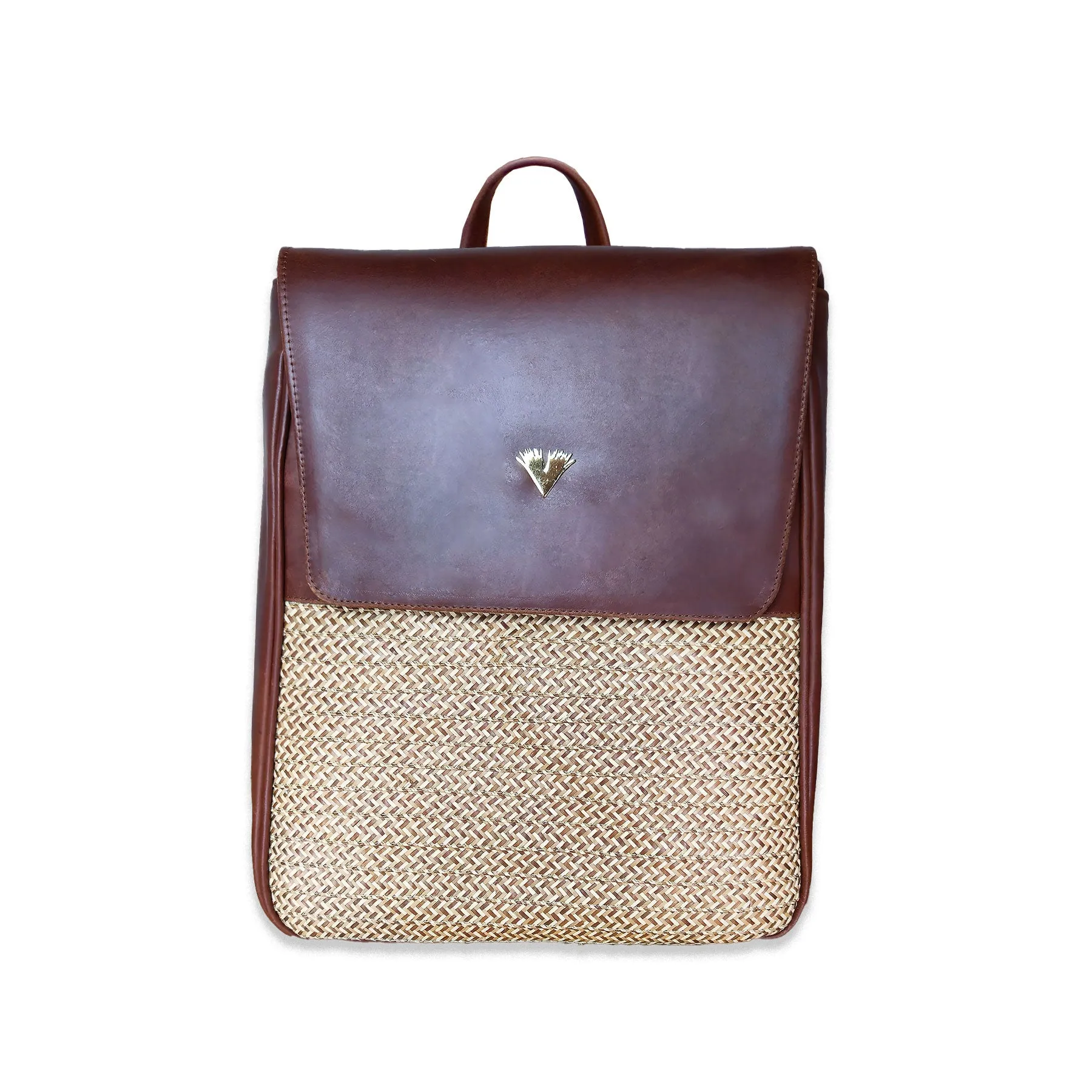 Brown Leather Elite Laptop Backpack – Handmade Work Backpack with Pockets, Luxury Leather Bag sold by Folklore Shop product image thumbnail 5