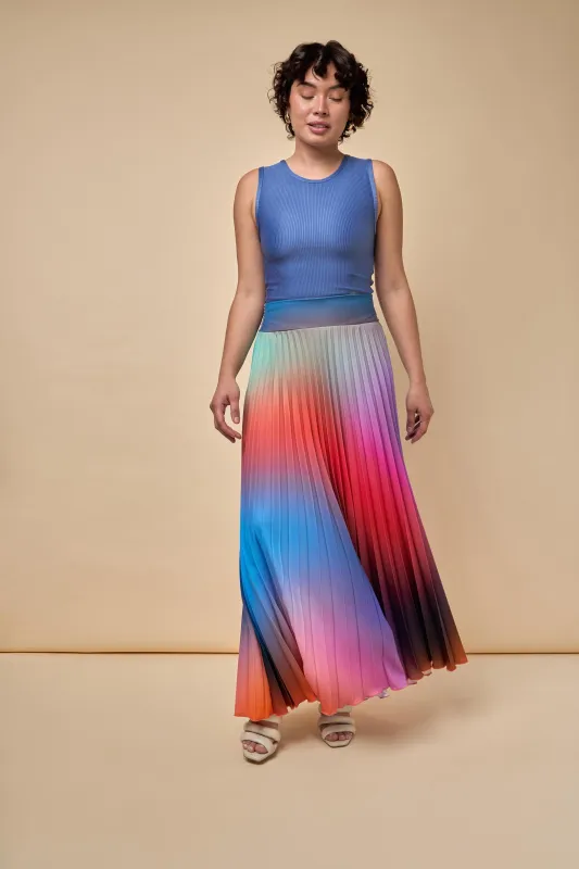 Free Pleated Twill Skirt sold by Folklore Shop