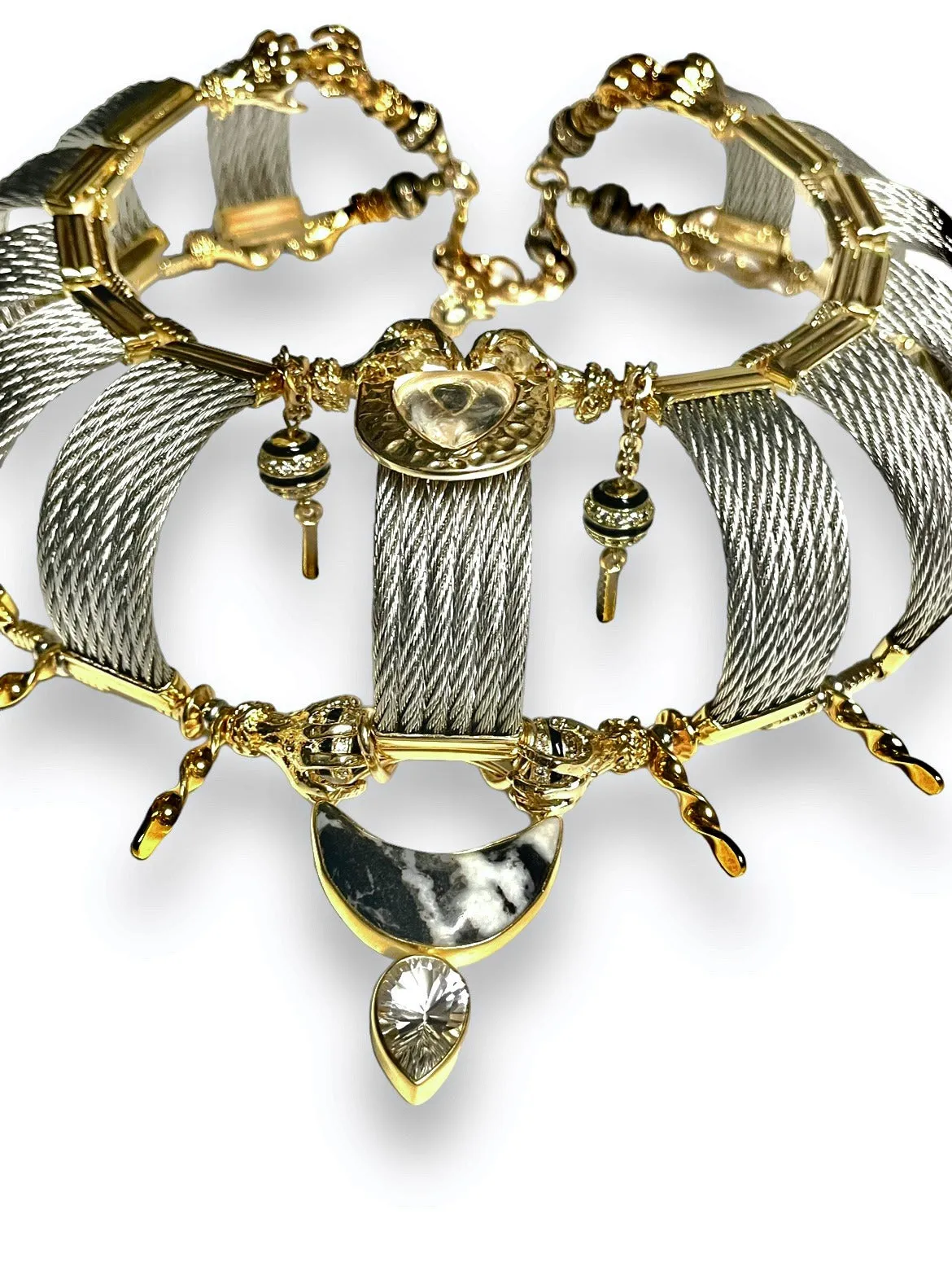 The Offerings Choker Necklace sold by Folklore Shop product image thumbnail 3