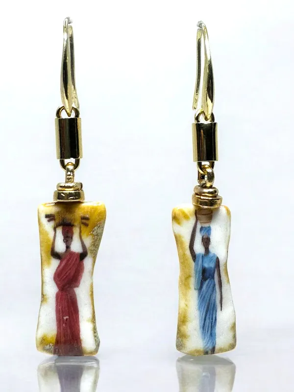 Sunrise Marketplace Earrings sold by Folklore Shop