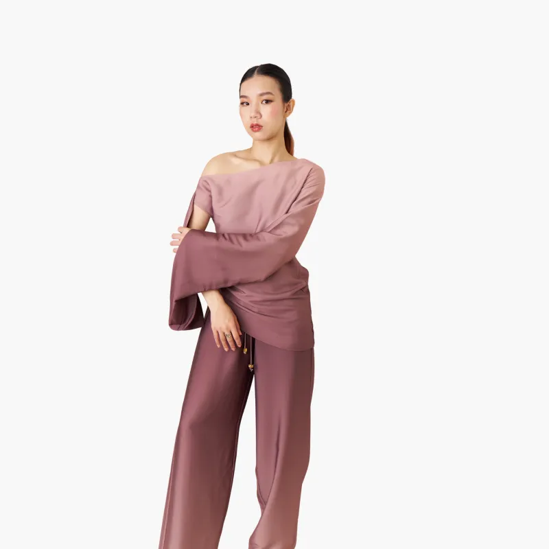 Asymmetric Tie Sleeve Top sold by Folklore Shop