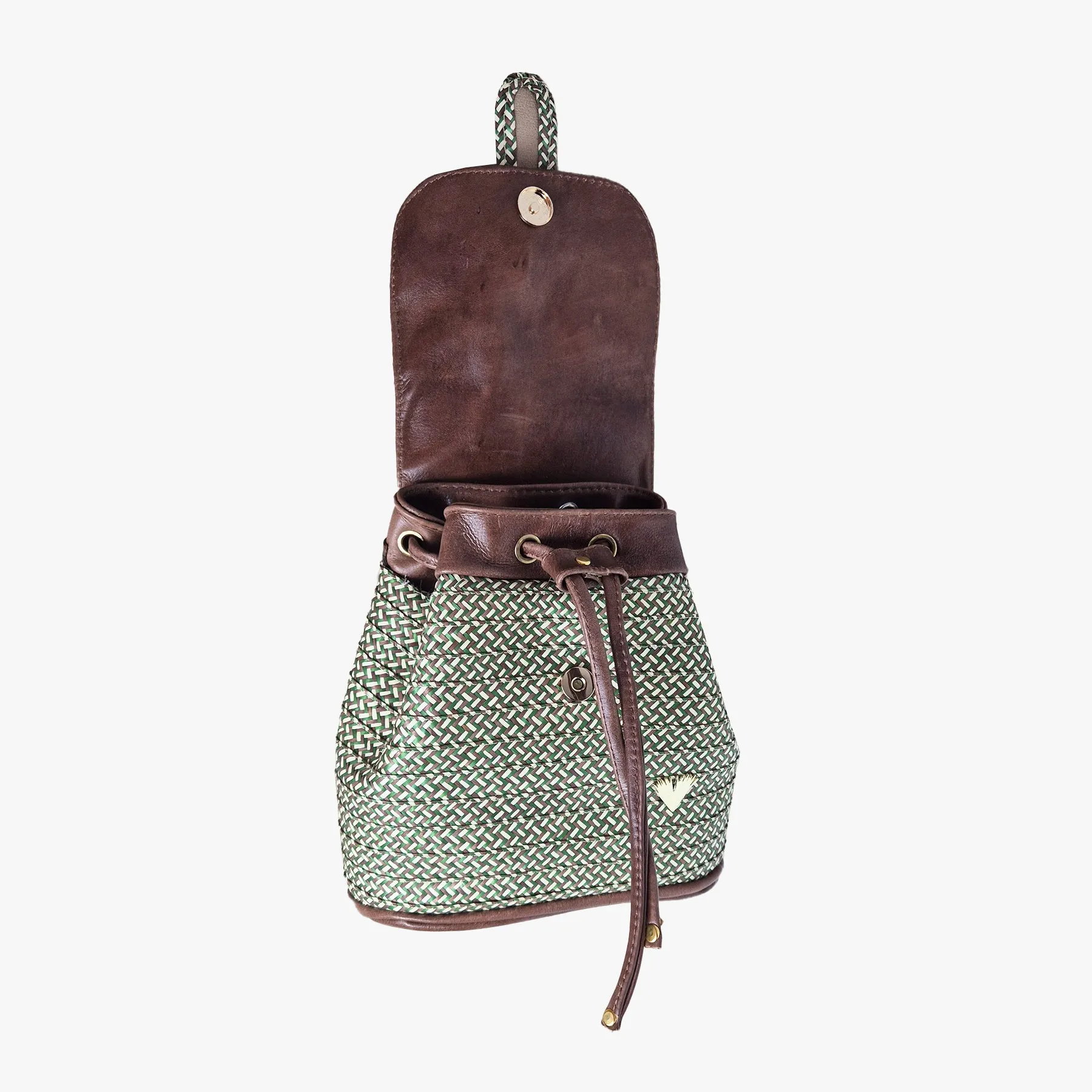 MiniBackPack Brown sold by Folklore Shop product image thumbnail 4