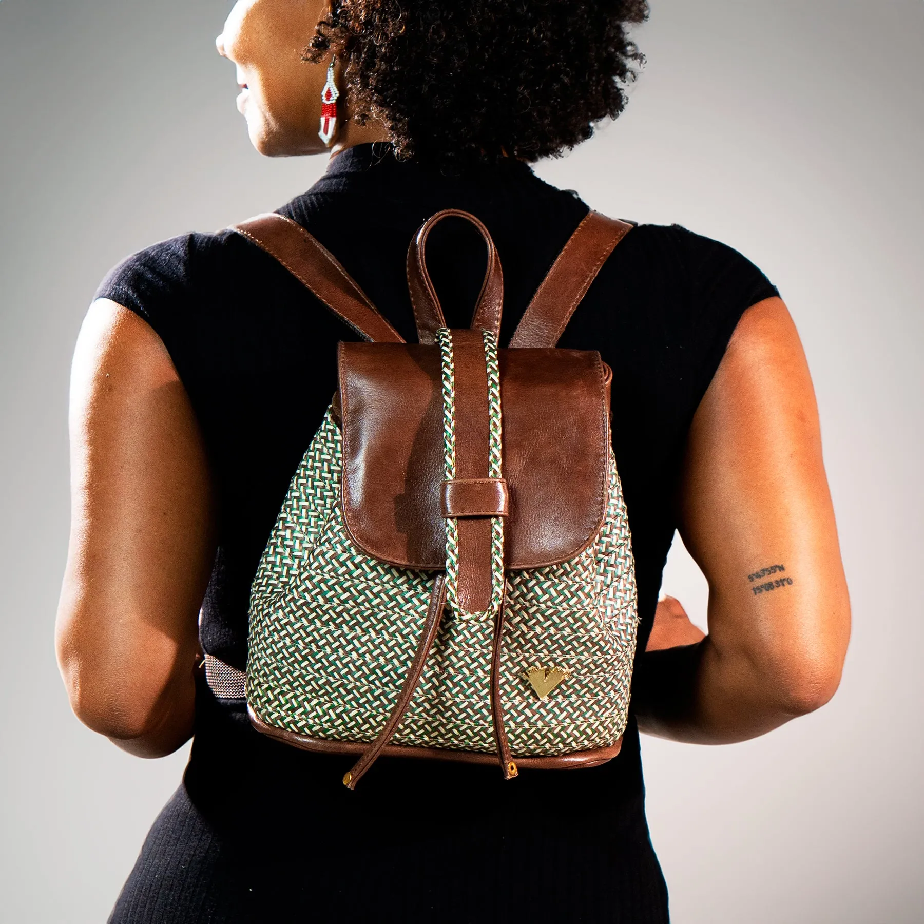 MiniBackPack Brown sold by Folklore Shop