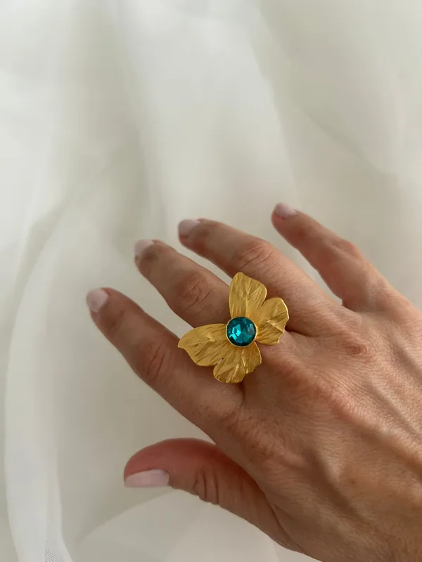 Aurora Butterfly Ring sold by Folklore Shop