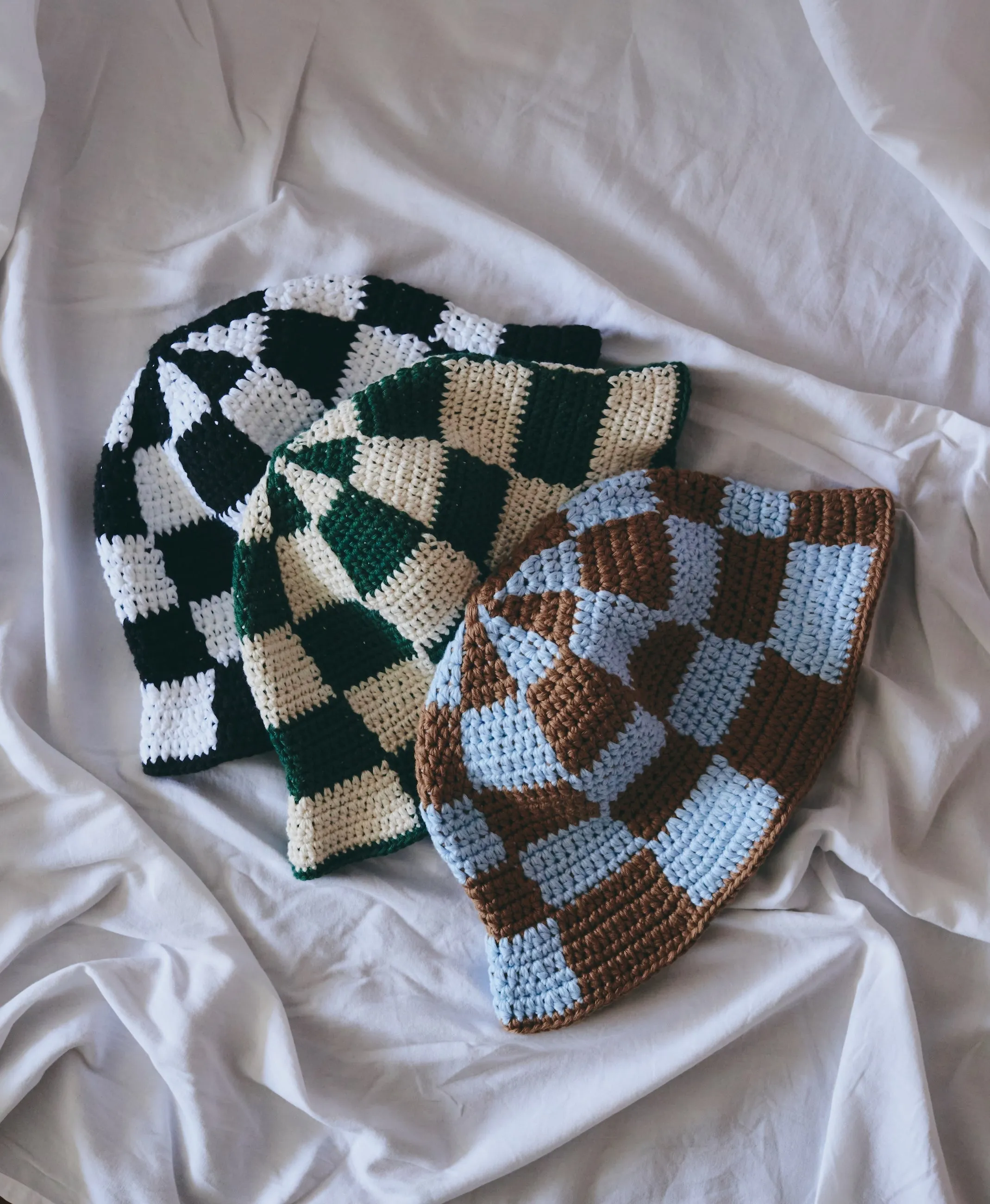Handcrafted Peruvian Checkered Bucket Hat sold by Folklore Shop
