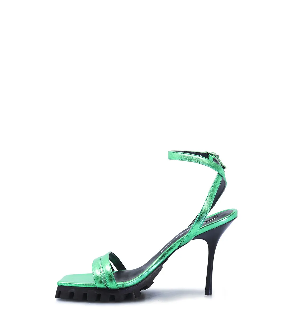 Metallic Green Heels with Eco-Friendly Comfort sold by Folklore Shop product image thumbnail 4