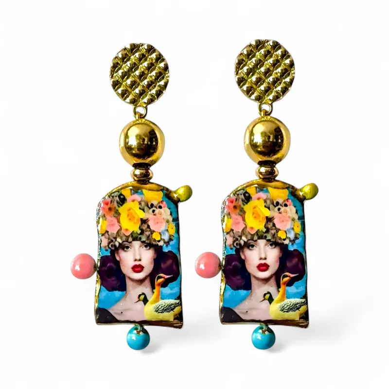 Cygni Earrings sold by Folklore Shop