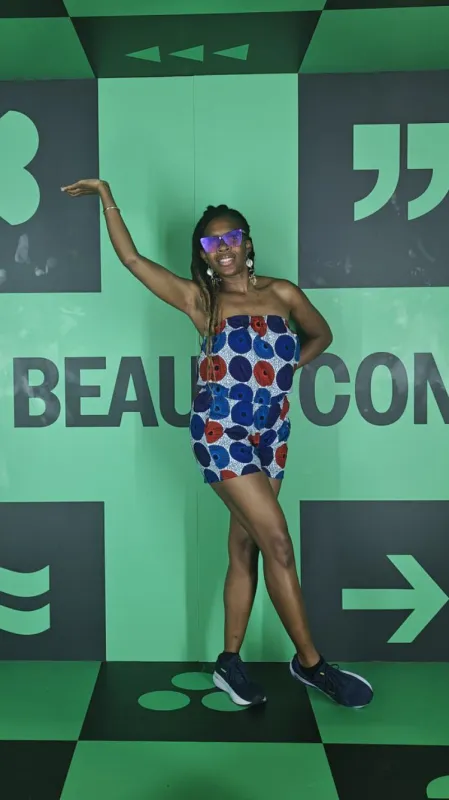 Colorful Waves Romper sold by Folklore Shop