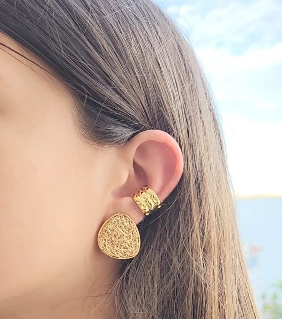 Lili Stud Earrings sold by Folklore Shop product image thumbnail 4