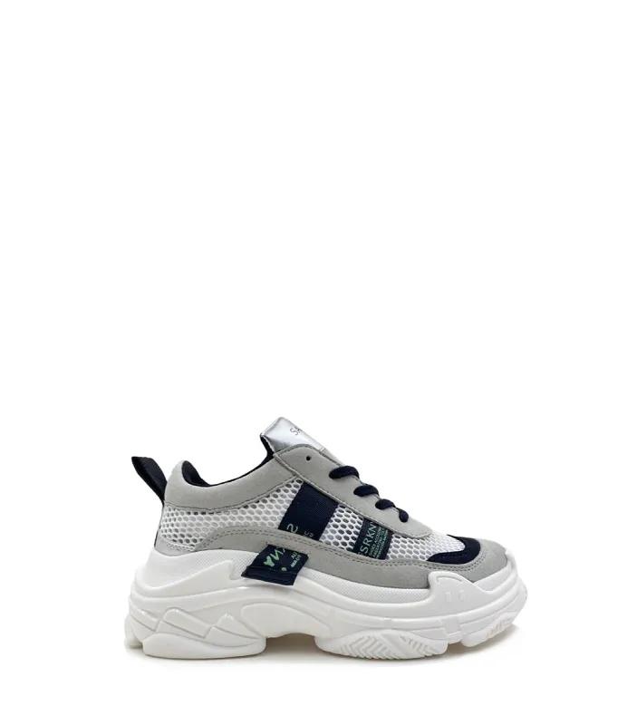 Eco-Friendly Mesh Sneakers with Sporty Sole Net sold by Folklore Shop