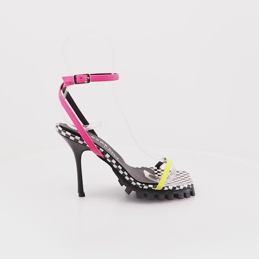 Vibrant Eco-Friendly Heel Sandals Fresh sold by Folklore Shop product image thumbnail 5