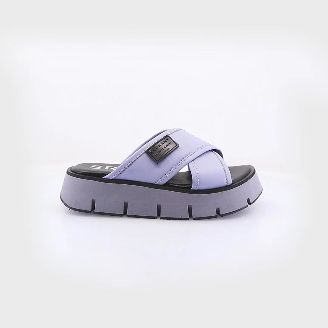 Stylish Violet Cross-Strap Sandals Drake sold by Folklore Shop product image thumbnail 4