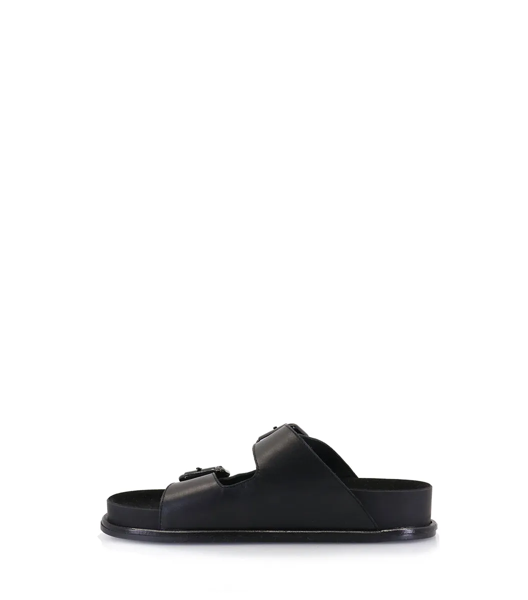 Stylish Black Birk Leather Sandals Minty sold by Folklore Shop product image thumbnail 4