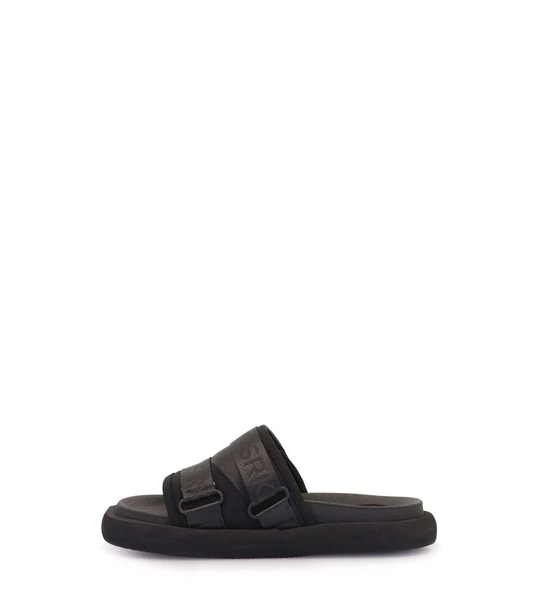 Sporty Eco-Friendly Black Slides Alu sold by Folklore Shop product image thumbnail 4