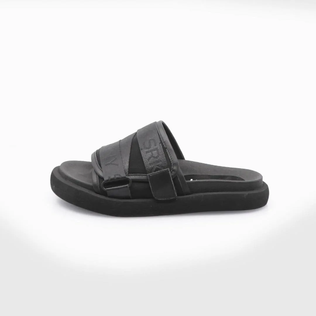 Sporty Eco-Friendly Black Slides Alu sold by Folklore Shop product image thumbnail 5