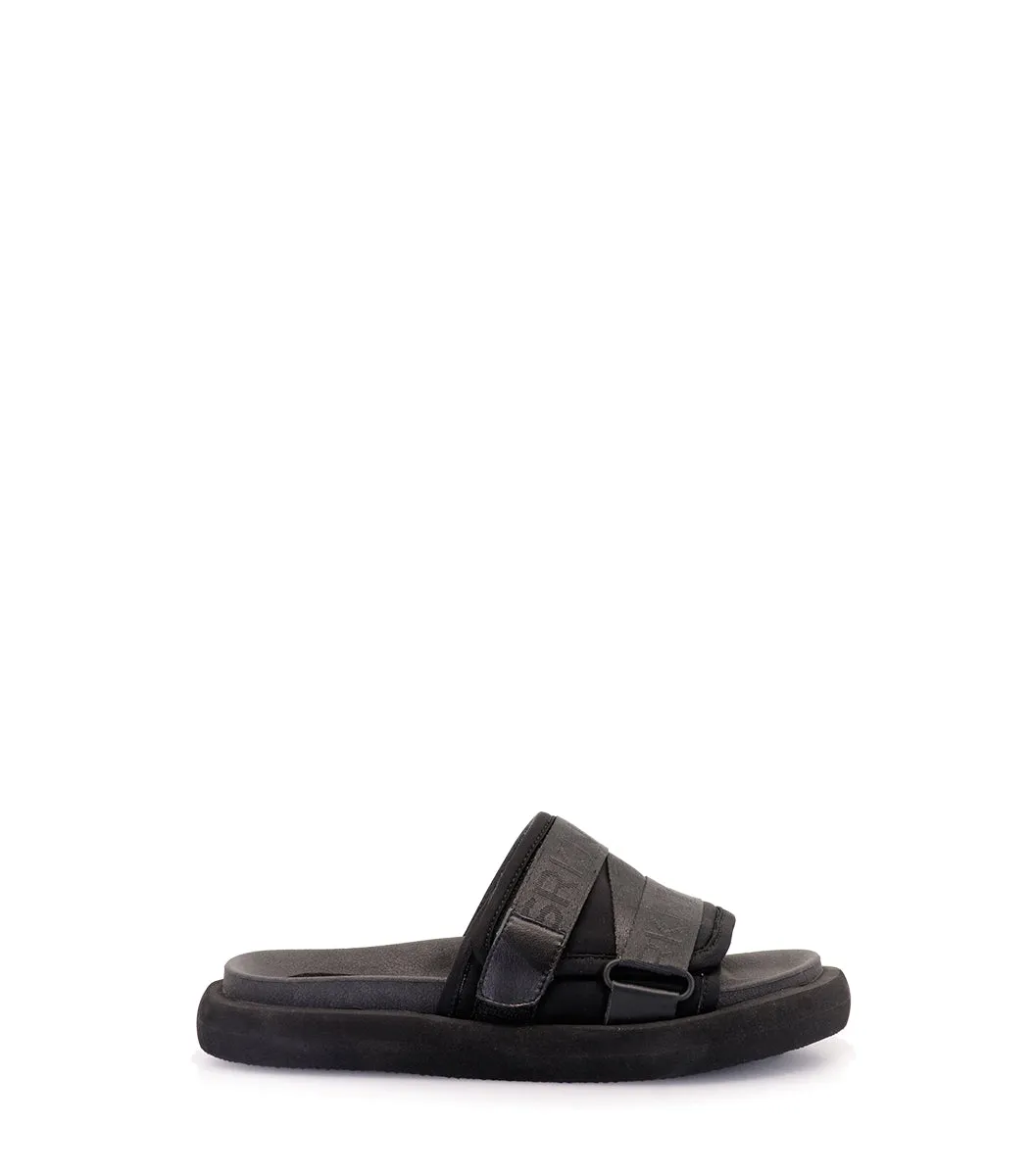 Sporty Eco-Friendly Black Slides Alu sold by Folklore Shop product image thumbnail 2