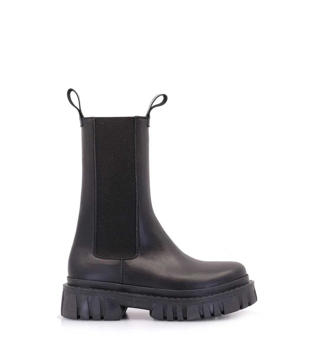 Chic Black Chelsea Booties Paran sold by Folklore Shop