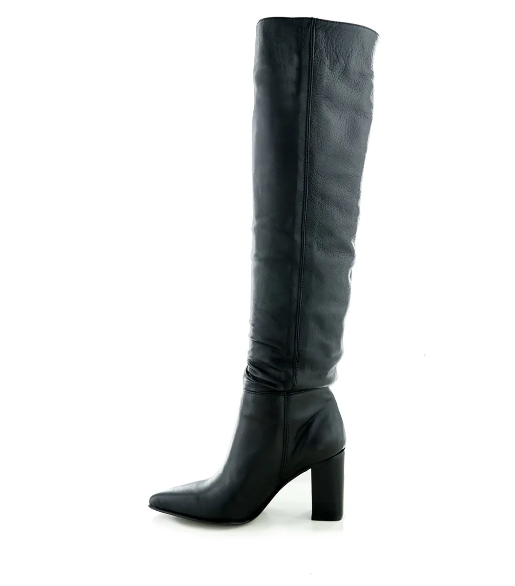 Nasha Chic Tall Leather Boots sold by Folklore Shop product image thumbnail 3