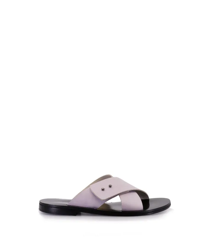 Chic Violet Crossover Flats Blondie sold by Folklore Shop