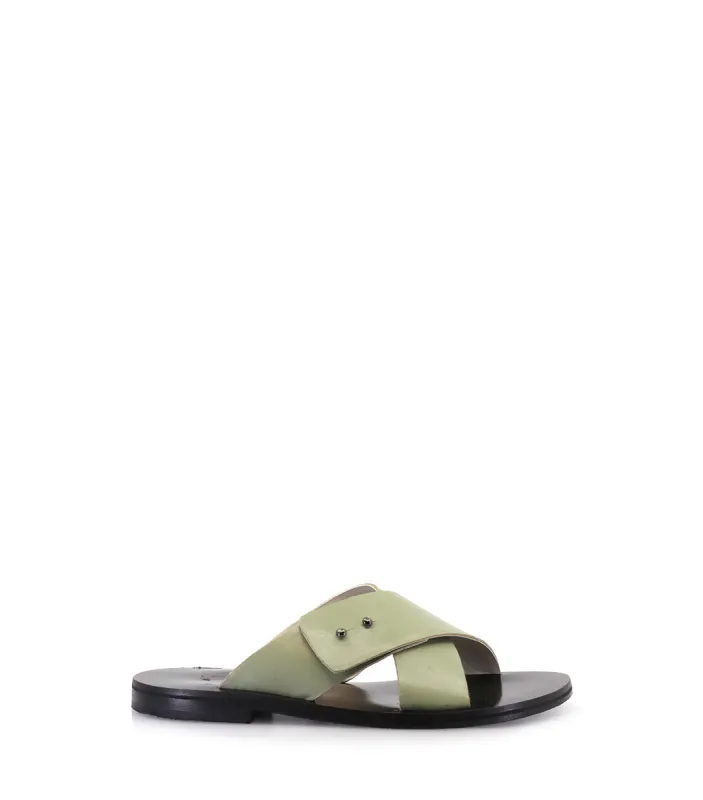 Chic Eco-Friendly Green Flats Blondie made by Folklore Shop