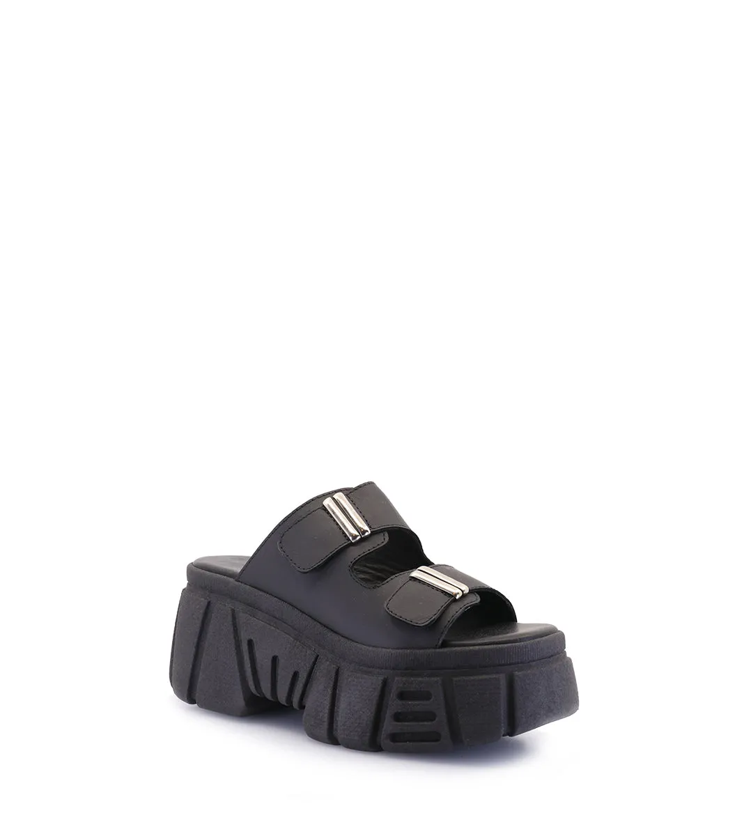 Dreya Chic Black Platform Sandals sold by Folklore Shop product image thumbnail 2