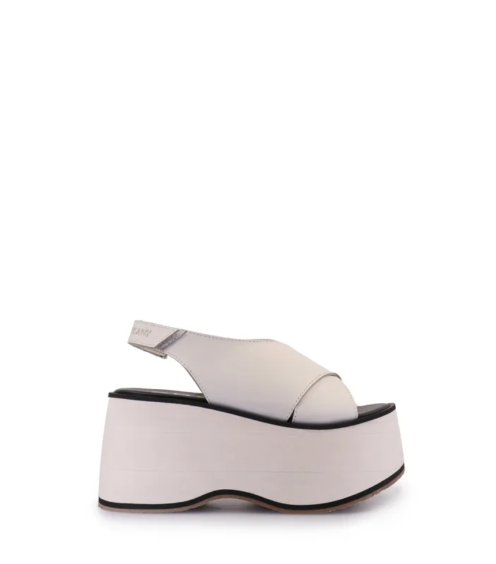 Crossover Eco Leather Platform Sandals Dosha sold by Folklore Shop