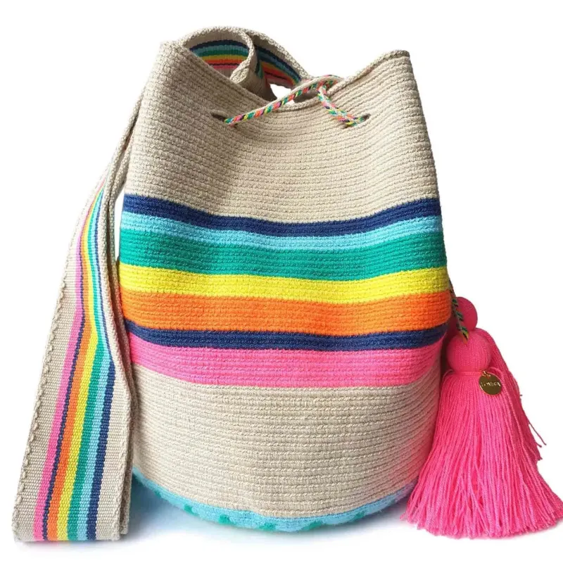 Canta Wayuu Crochet Bag sold by Folklore Shop