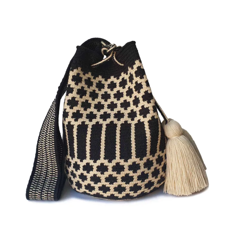 Zebra Wayuu Bag sold by Folklore Shop