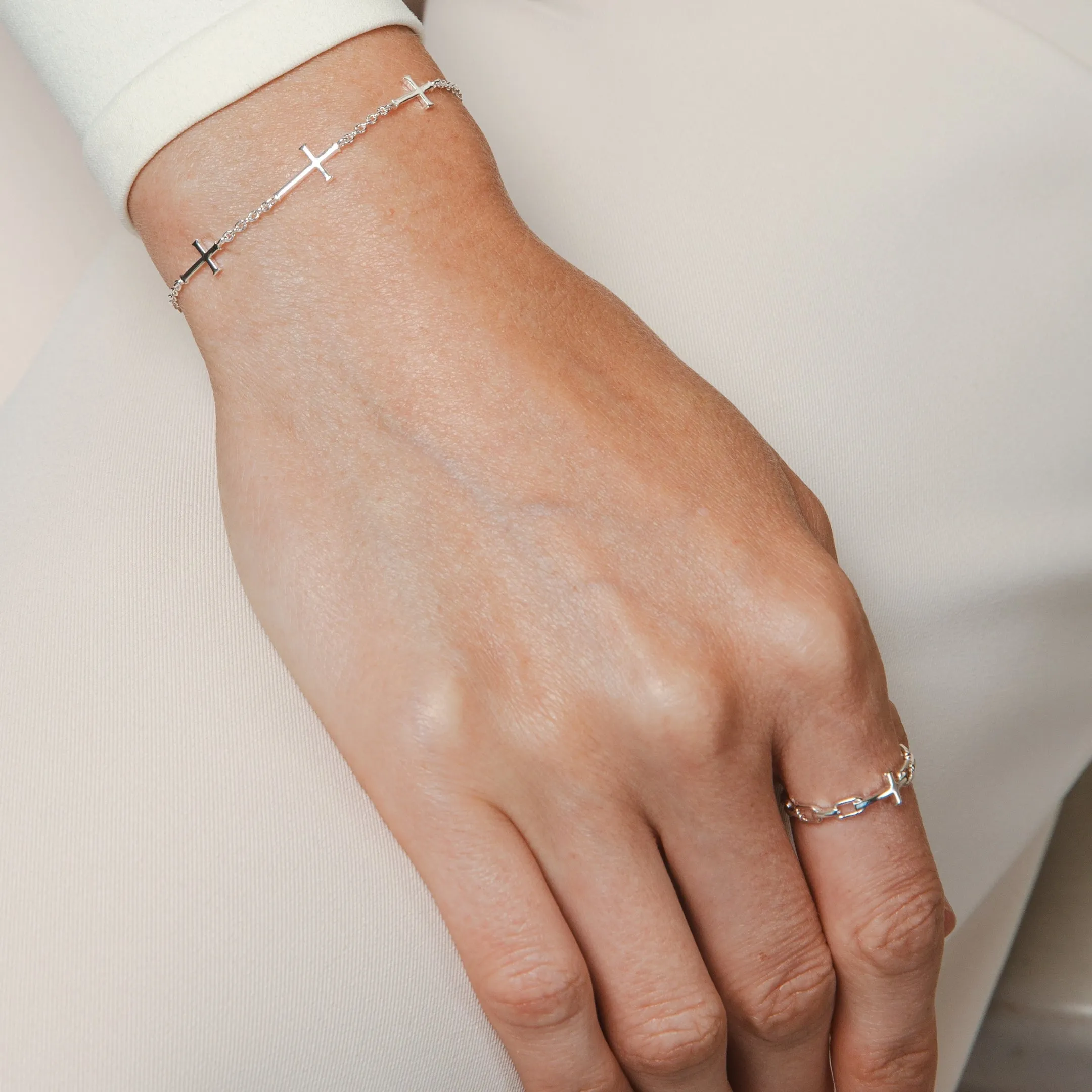 Calvary Cross Bracelet sold by Folklore Shop product image thumbnail 4