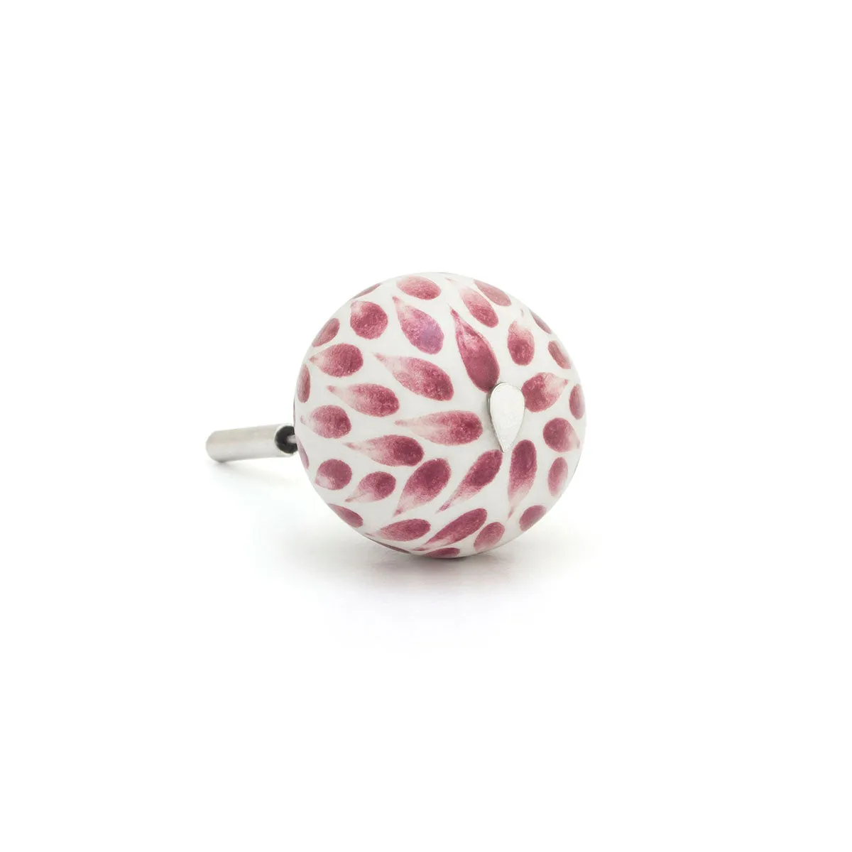 CARMEN Artisan Ceramic Pin with Recycled Silver sold by Folklore Shop product image thumbnail 3