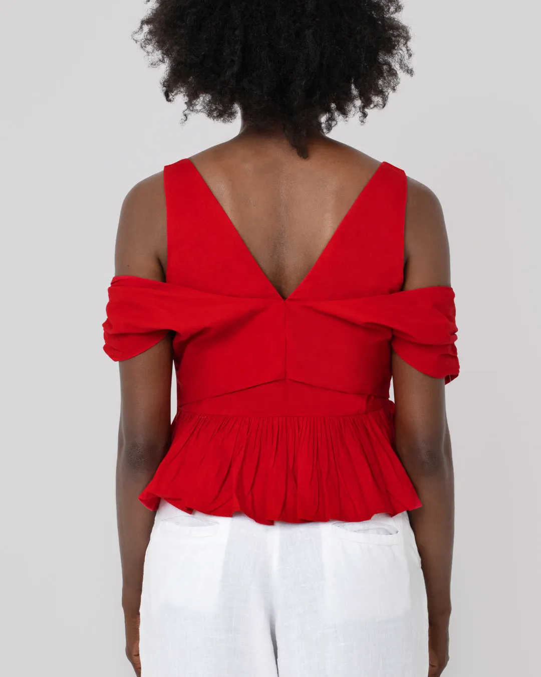 Usha Peplum Top sold by Folklore Shop product image thumbnail 3