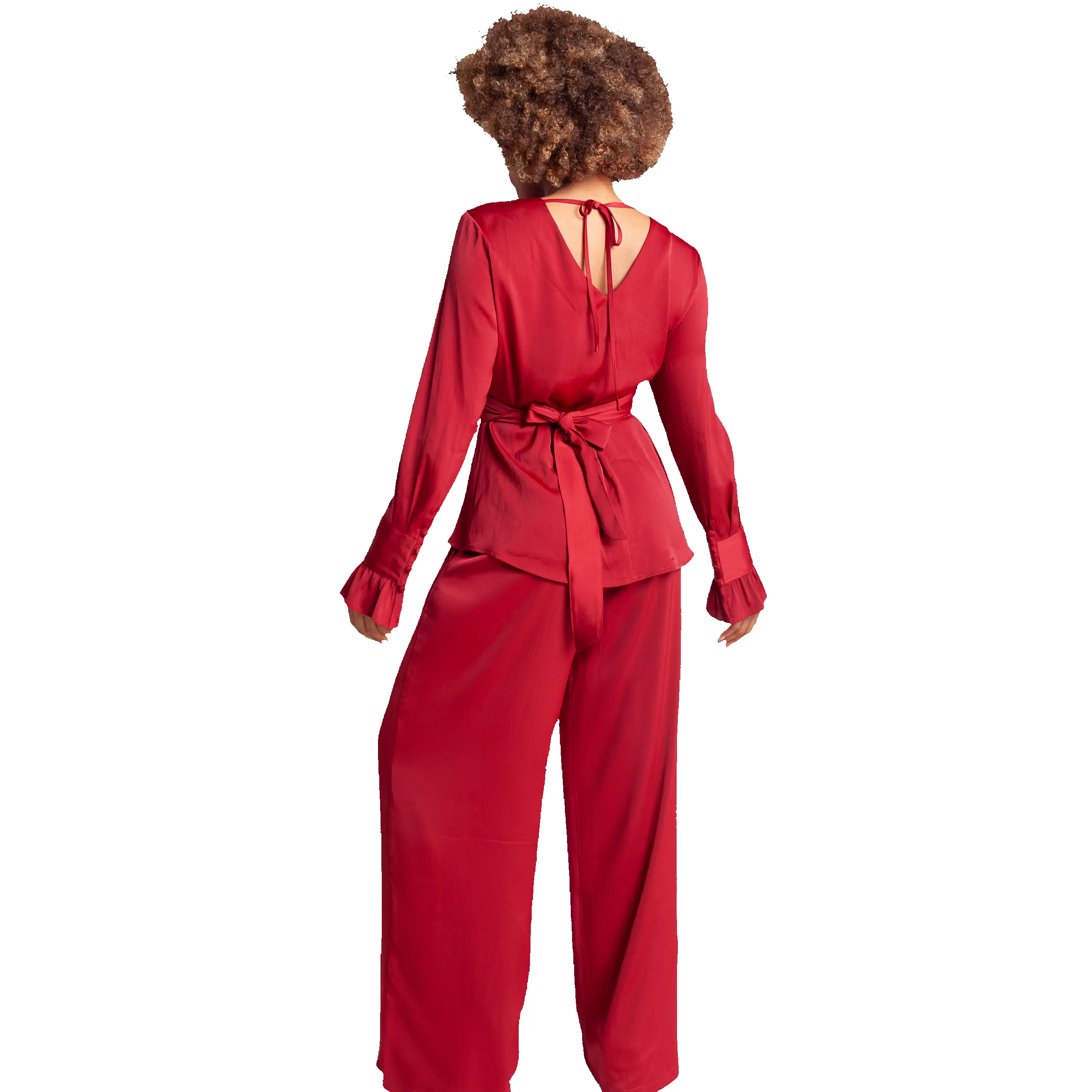 Long Sleeve Wrap Top sold by Folklore Shop product image thumbnail 2