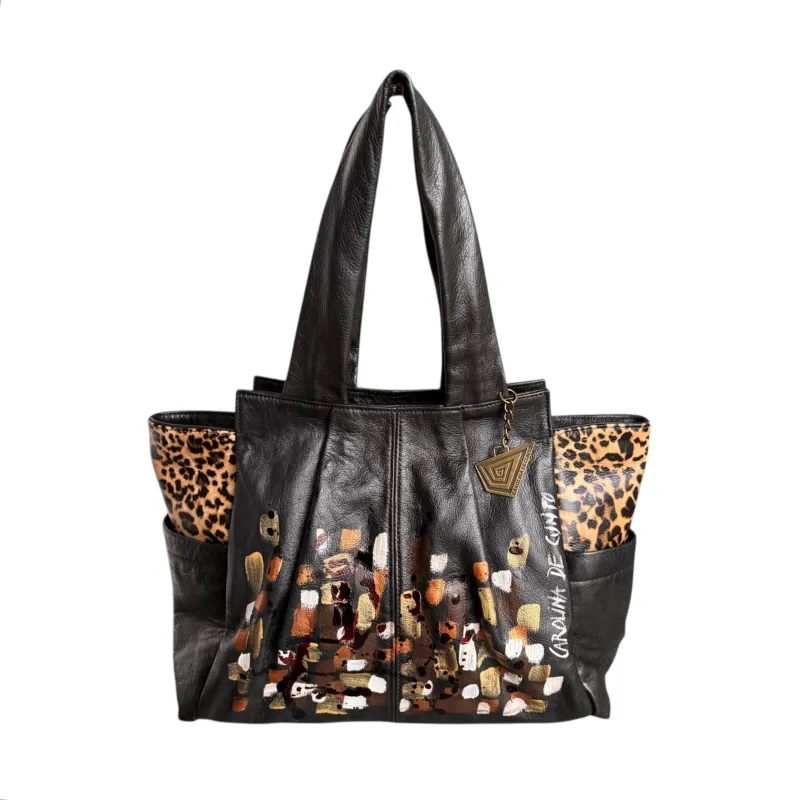 Irena Leather Handbag sold by Folklore Shop