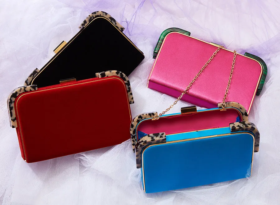 Liz Satin Clutch sold by Folklore Shop product image thumbnail 3