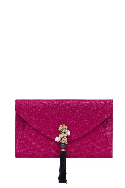 Vicki - Oversized Envelope Clutch sold by Folklore Shop