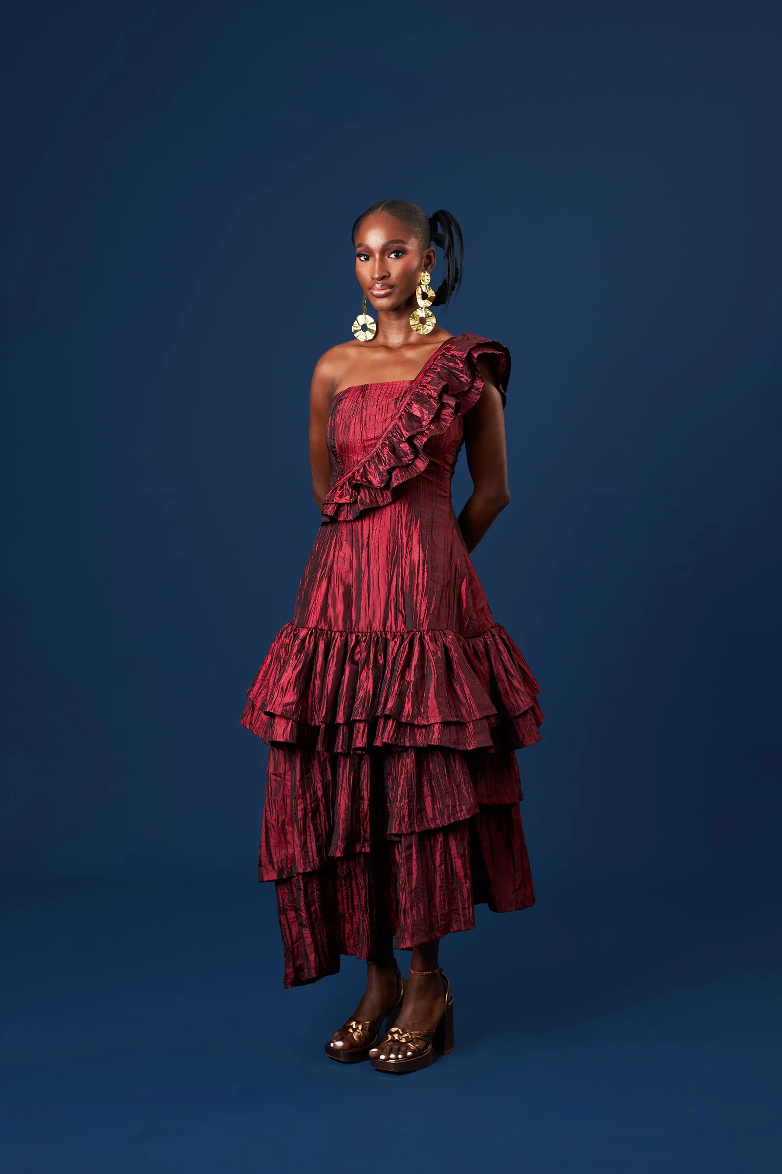 Hasana Midi Dress sold by Folklore Shop product image thumbnail 4