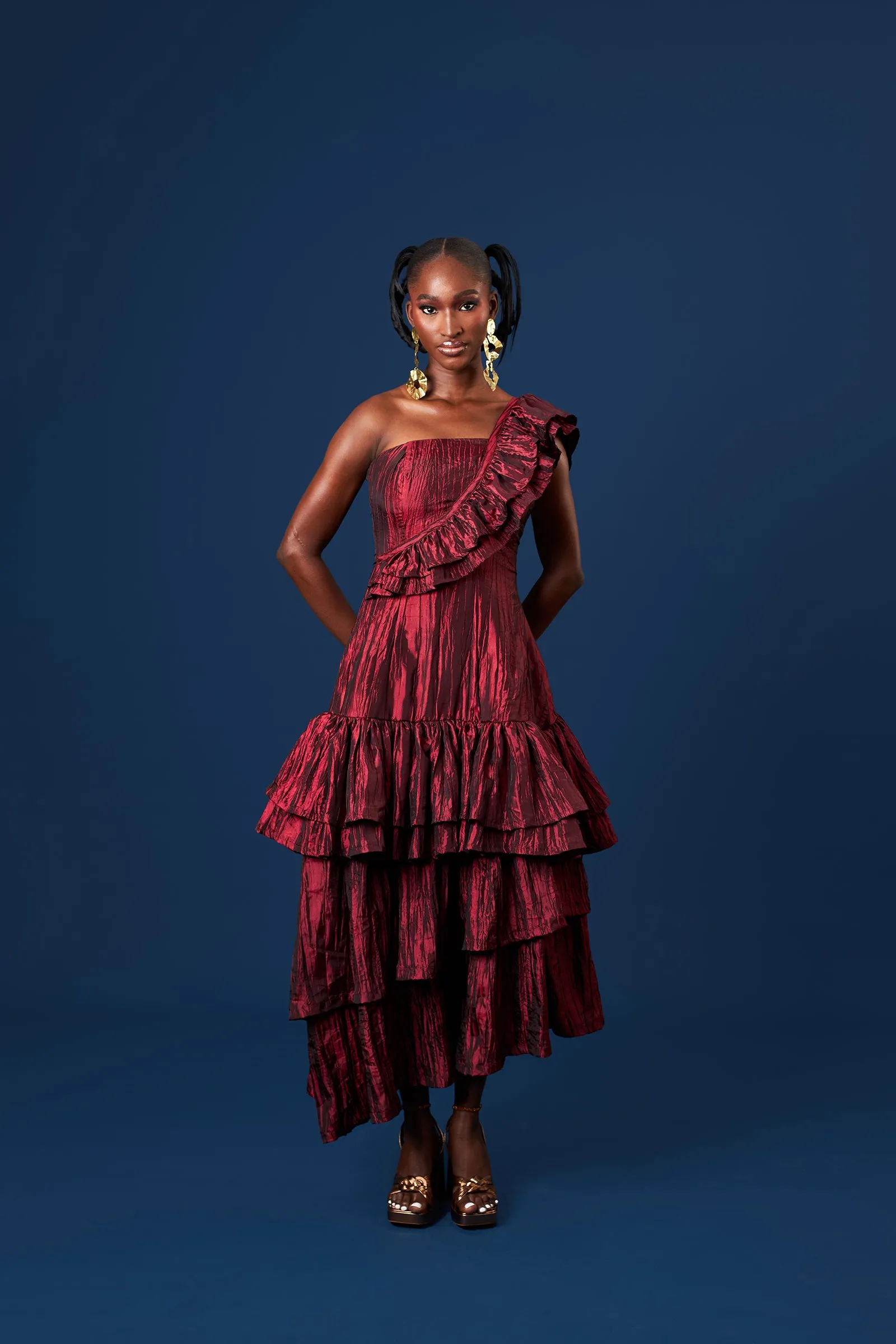 Hasana Midi Dress sold by Folklore Shop product image thumbnail 3