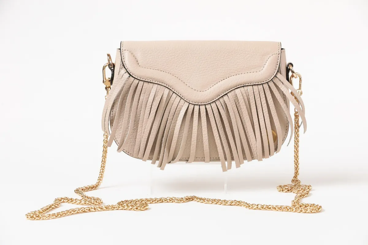 María Mini - Nude Crossbody Bag sold by Folklore Shop