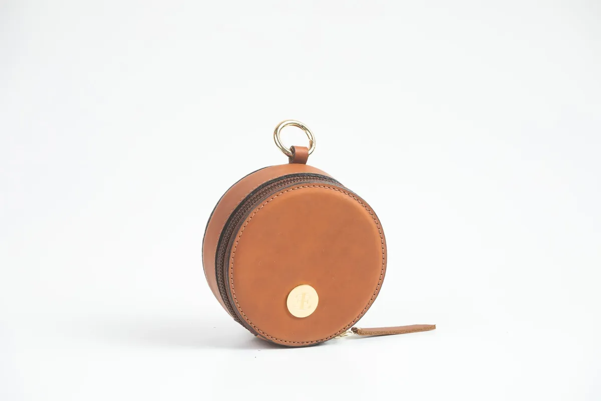 Bag Charm - Terracota Small Leather Goods sold by Folklore Shop