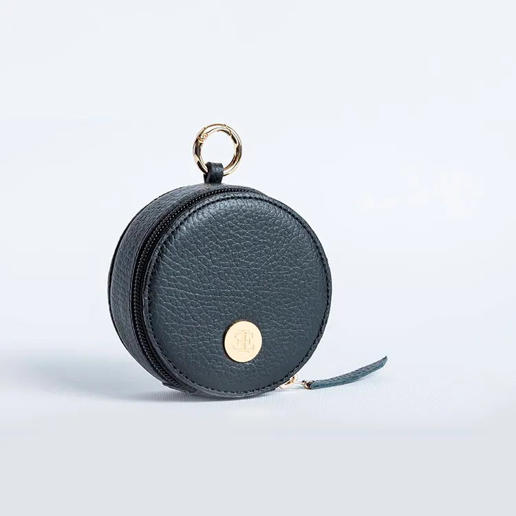 Bag Charm - Black Small Leather Goods sold by Folklore Shop