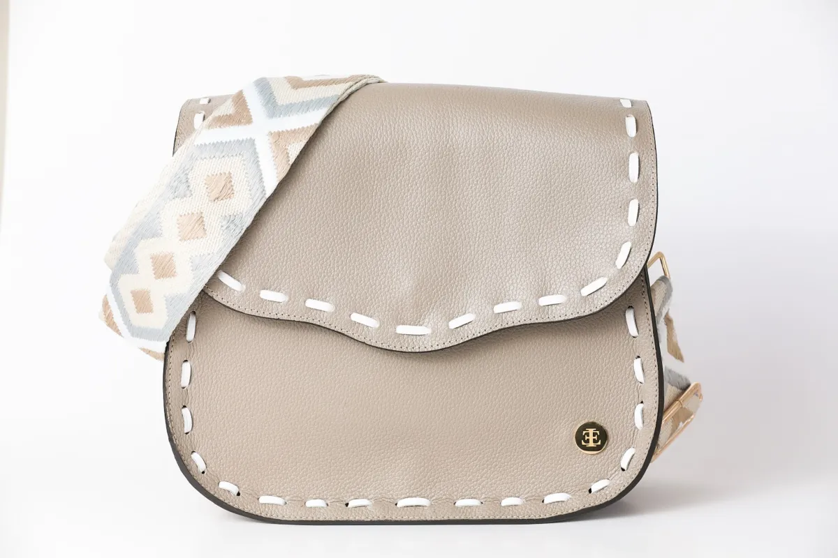 Eugenia Bag - Taupe sold by Folklore Shop
