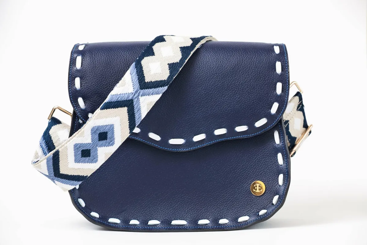 Eugenia Bag - Navy Blue sold by Folklore Shop