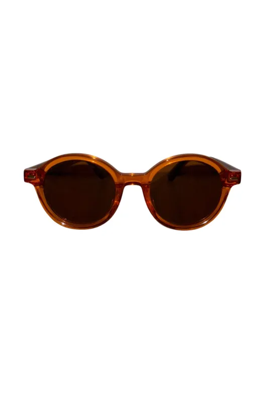 Topaz Round 48mm Sunglasses sold by Folklore Shop