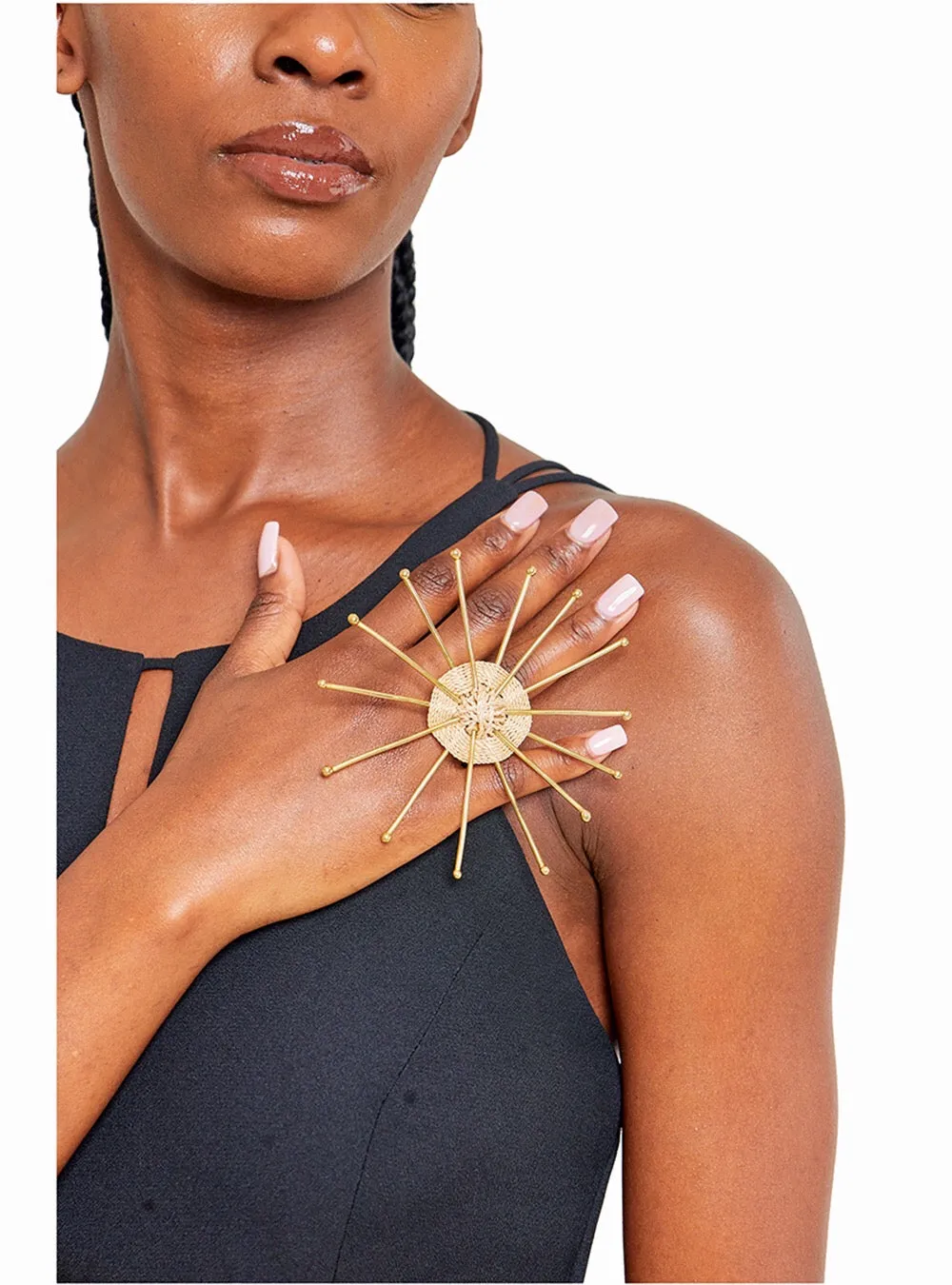 Heritage Elegance Spider Web Ring - Sustainable Luxury Design sold by Folklore Shop product image thumbnail 2