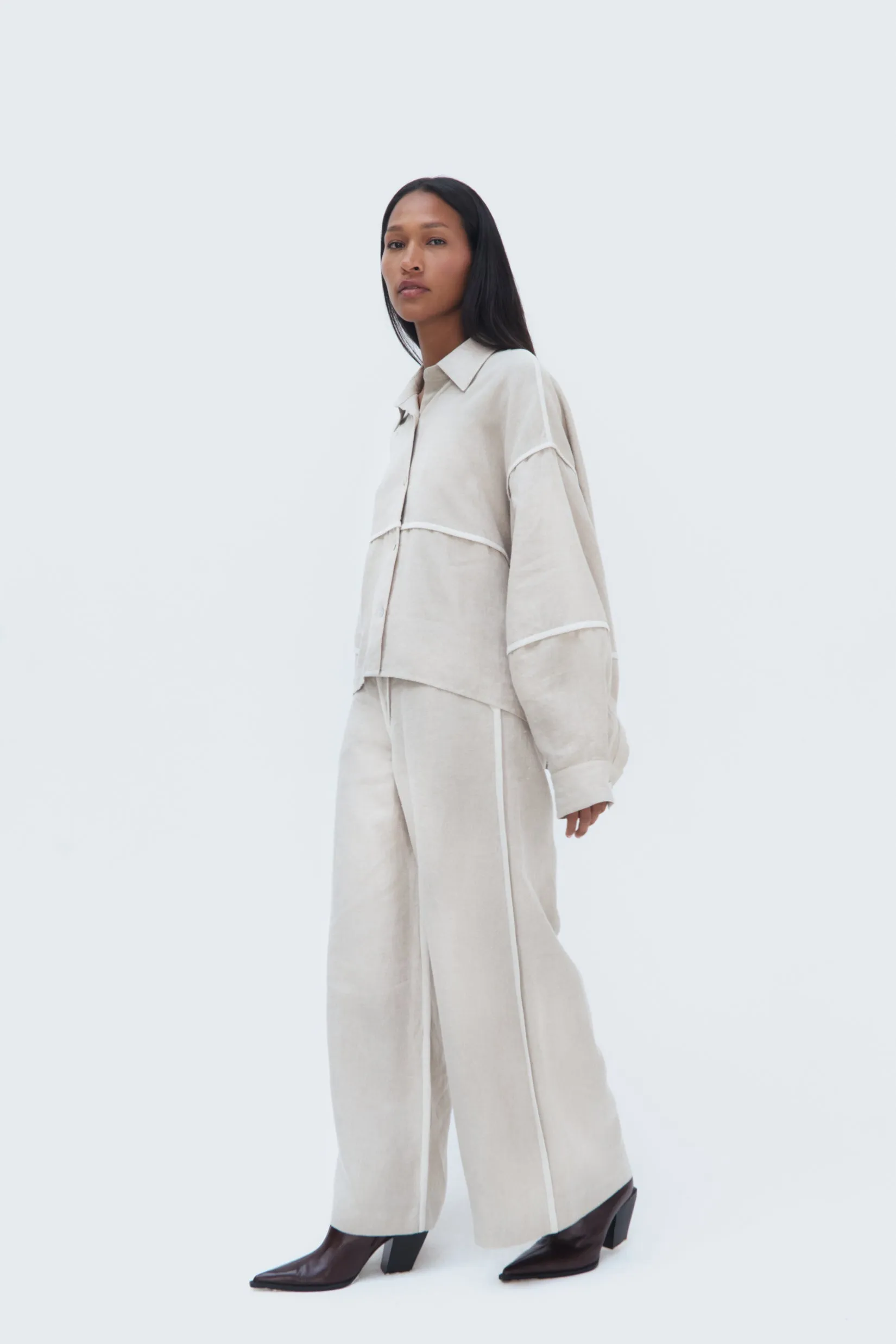 Duna Pipped Trousers sold by Folklore Shop product image thumbnail 5