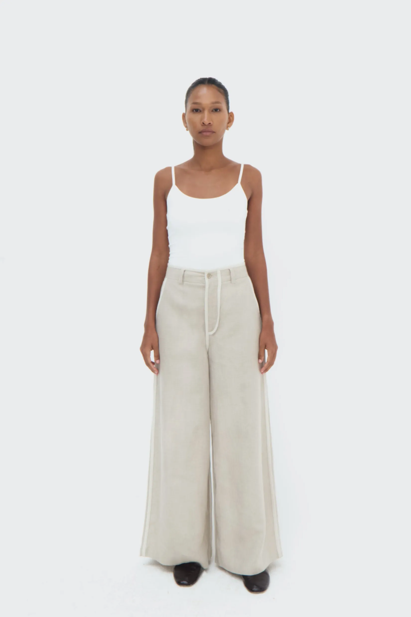 Duna Pipped Trousers sold by Folklore Shop