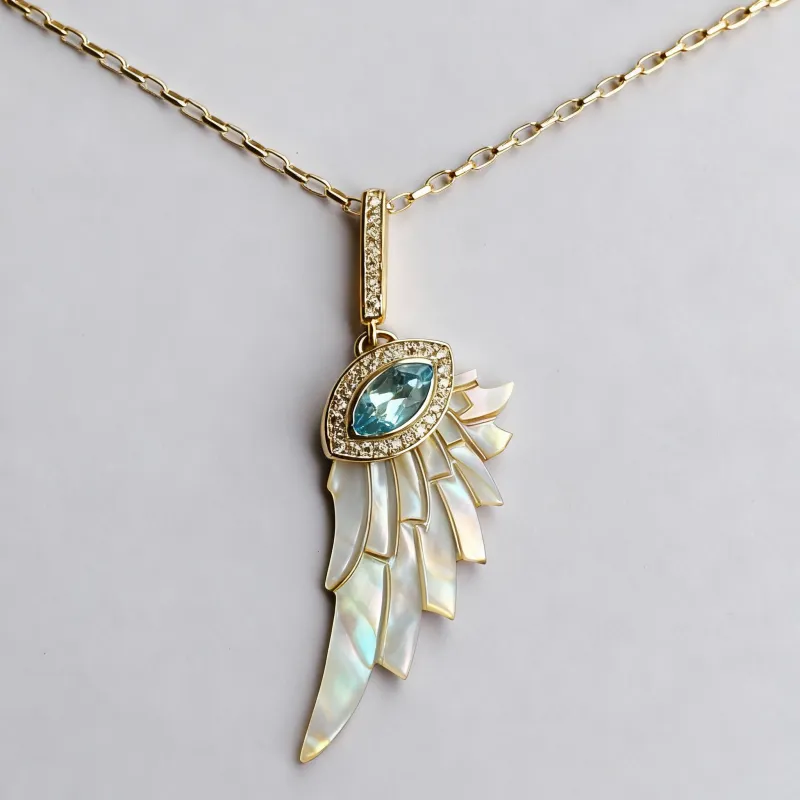 Aurora Necklace (Gold) sold by Folklore Shop