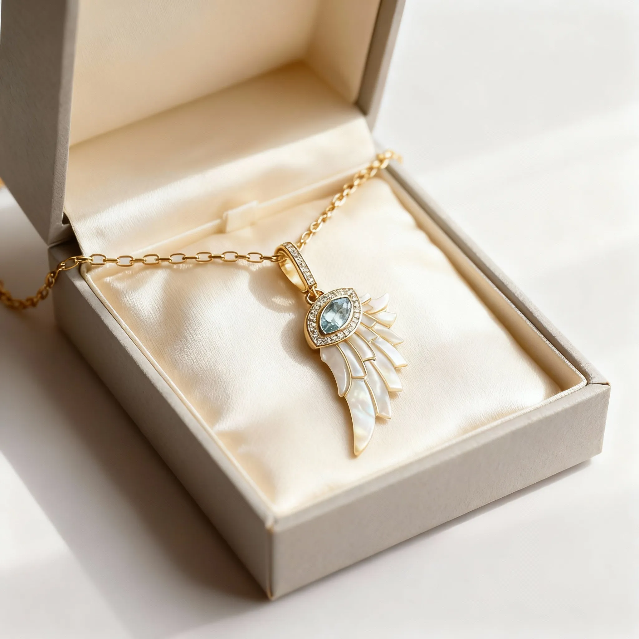 Aurora Necklace (Gold) sold by Folklore Shop product image thumbnail 2