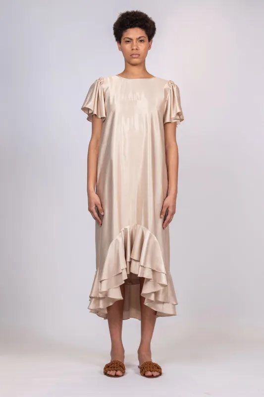 Adelina Dress | Sand sold by Folklore Shop
