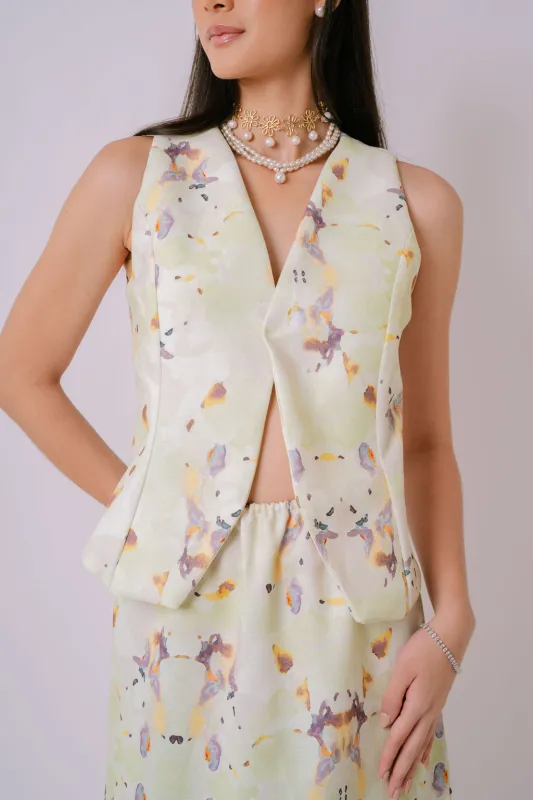 Camellia Chic Vest sold by Folklore Shop